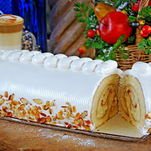 Crema Pastelera y licor de Bailey